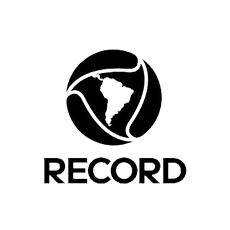 Logo Record TV — cliente SIX Creative